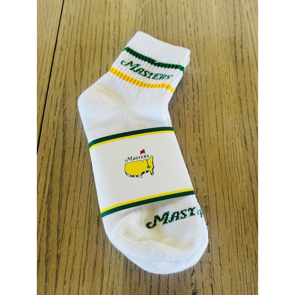 2026 The Masters Official Retro Edition Socks From Augusta National